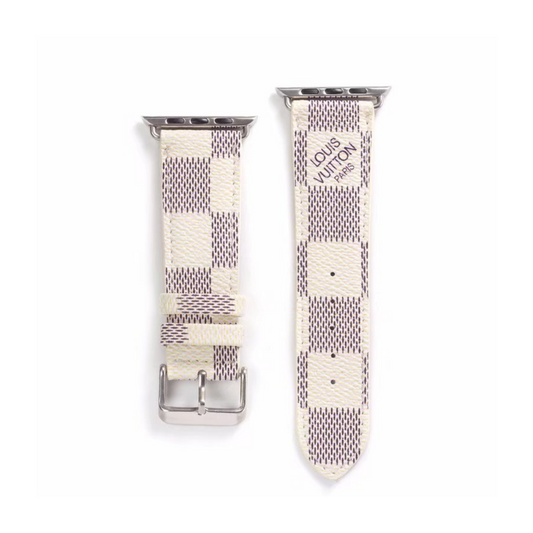 WHITE-L Watch Band